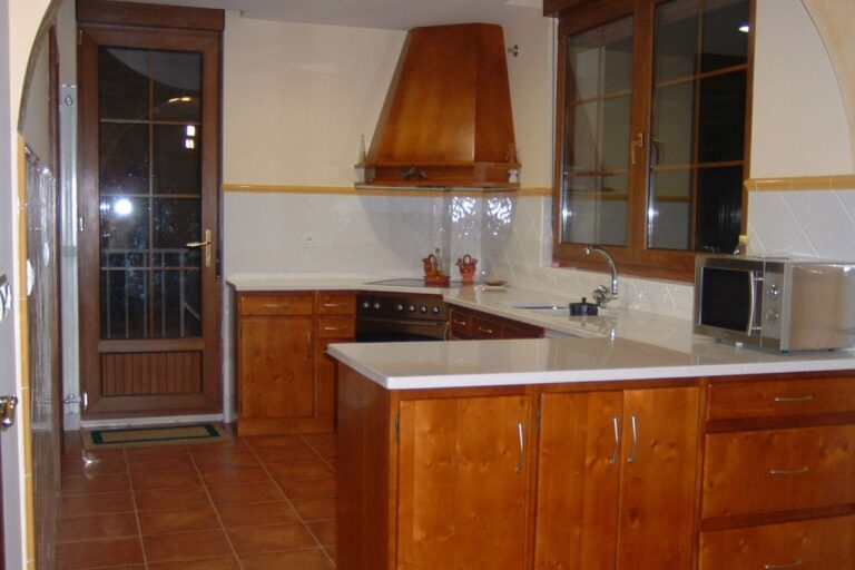 Cocina rustica campana